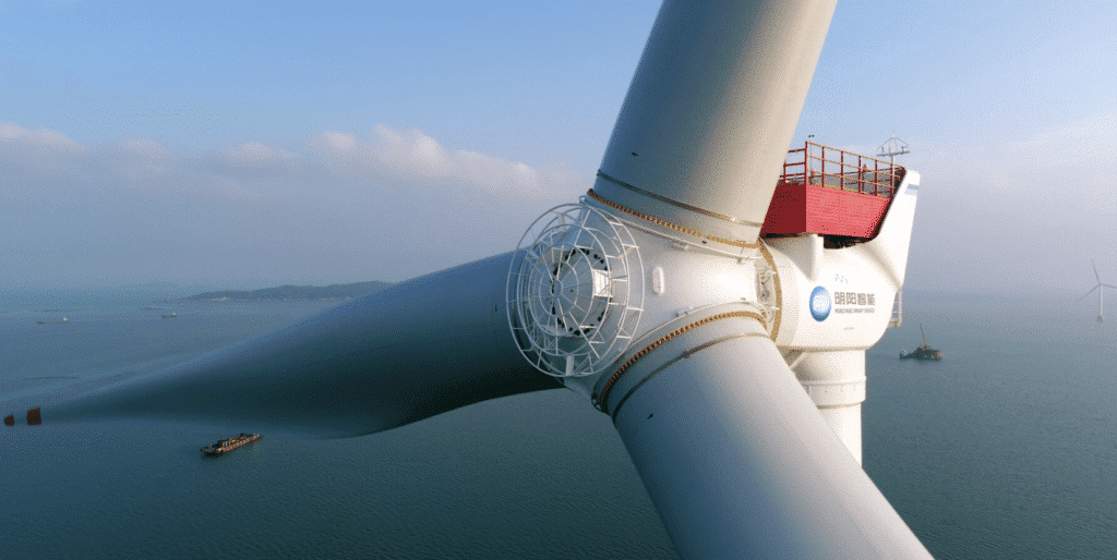 China is building the world’s biggest wind turbine in the middle of the ocean